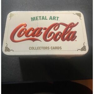 1994 Coca-Cola Collect-A-Card Metal Santa Card Collection #1-20
